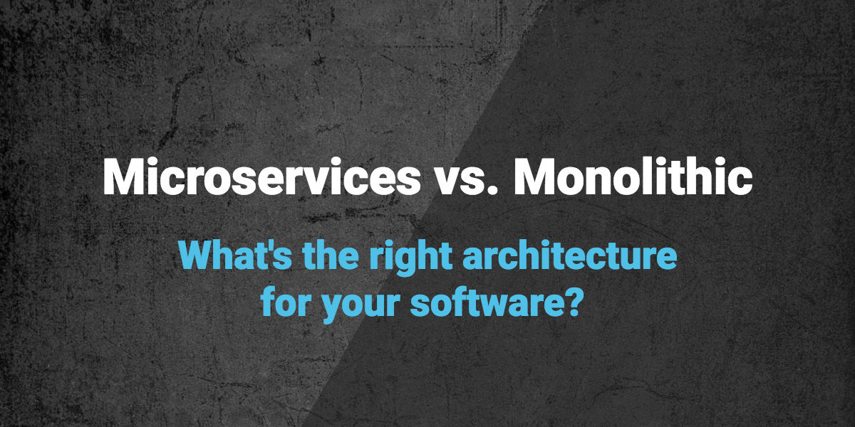 microservices vs monolith - blog image