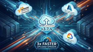 Faster SFTP to cloud uploads