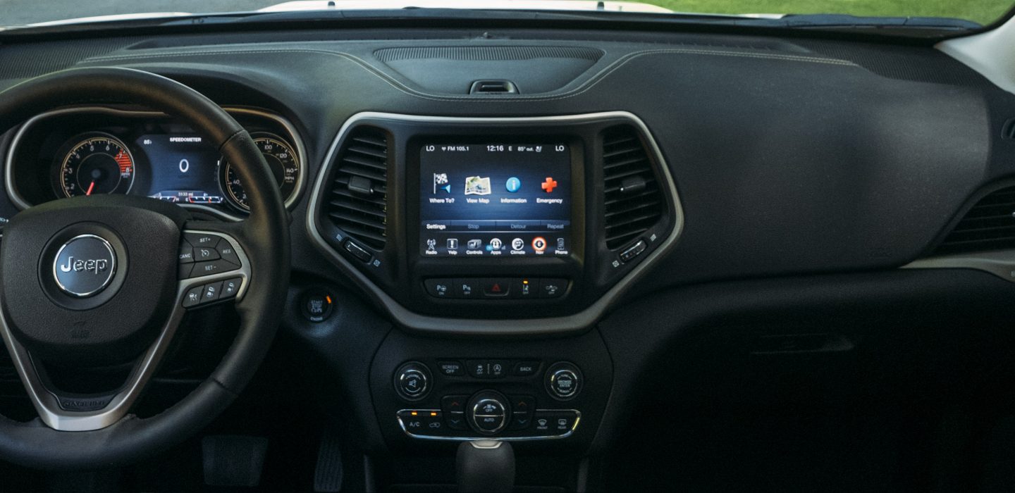 Jeep Cherokee dashboard