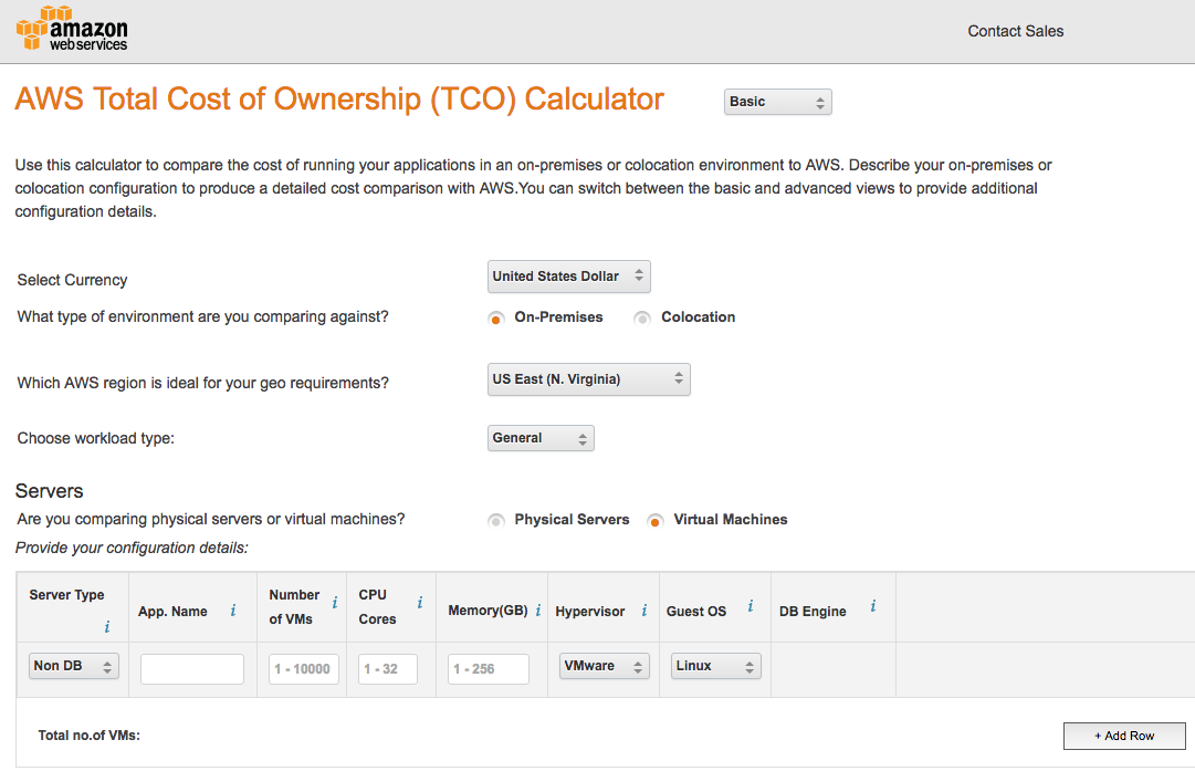 aws-tco-calculator