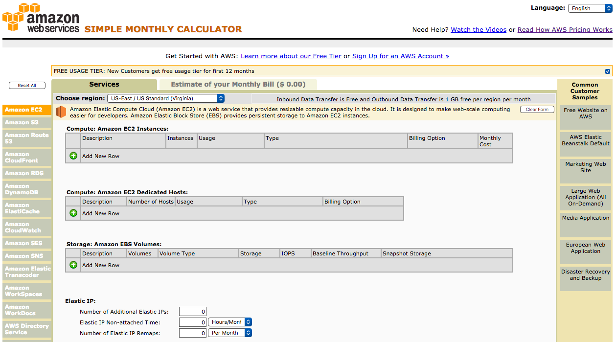 aws-monthly-calculator