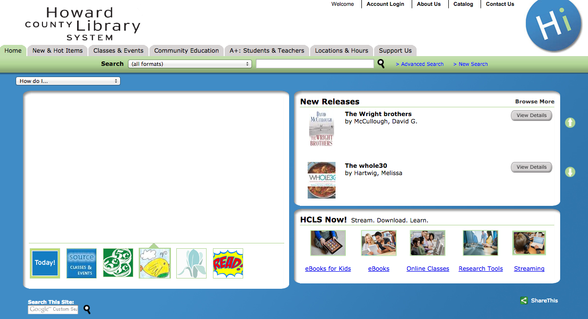 Old HCLS Site