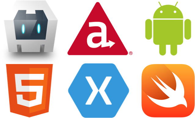 mobile platform logos