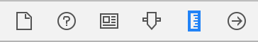 size inspector icon
